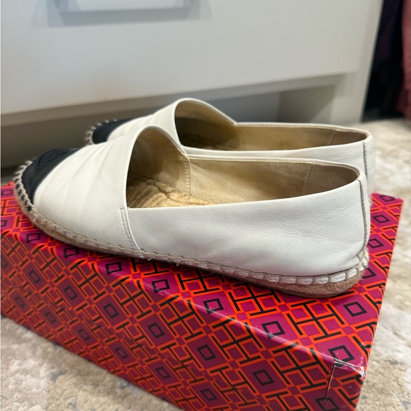 Tory Burch Black and White Espadrilles - Picture 3 of 7